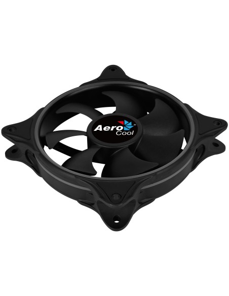 Aerocool Eclipse 12 Carcasa del ordenador Enfriador 12 cm Negro