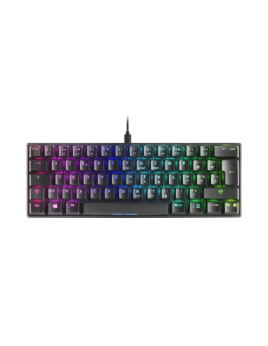 Mars Gaming MKMINIBFR teclado USB Francés Negro