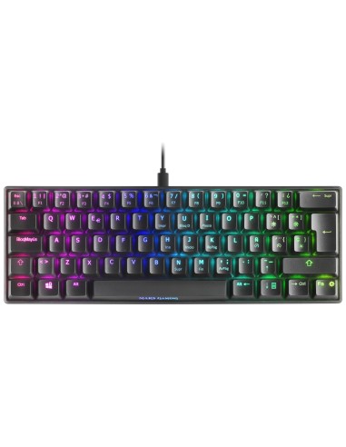 Mars Gaming MKMINIBRES Mecánico Negro RGB