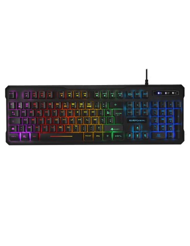 Mars Gaming MK218FR teclado USB AZERTY Francés Negro