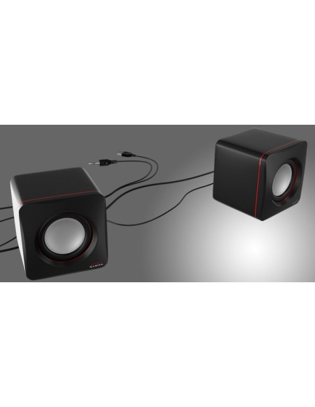 Mars Gaming MAS0 altavoz Negro Alámbrico 8 W