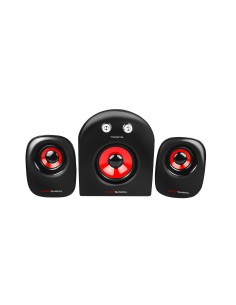 Mars Gaming MS2 conjunto de altavoces 2.1 canales 20 W Negro