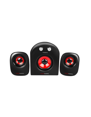 Mars Gaming MS2 conjunto de altavoces 2.1 canales 20 W Negro
