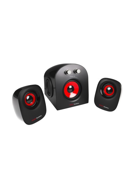 Mars Gaming MS2 conjunto de altavoces 2.1 canales 20 W Negro