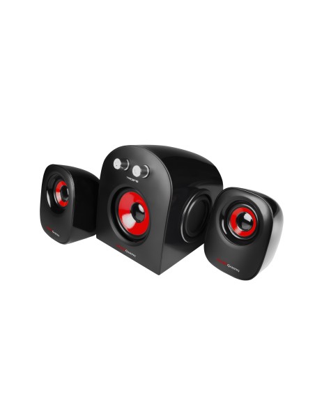 Mars Gaming MS2 conjunto de altavoces 2.1 canales 20 W Negro