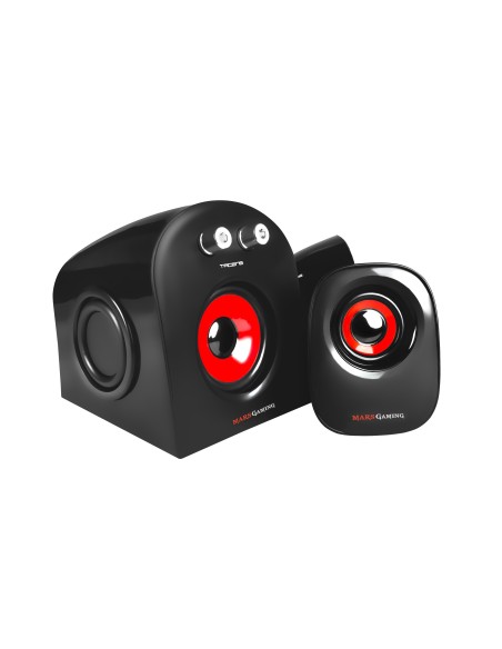 Mars Gaming MS2 conjunto de altavoces 2.1 canales 20 W Negro