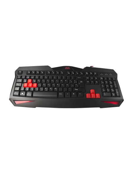 Mars Gaming MCP1 teclado Negro, Rojo