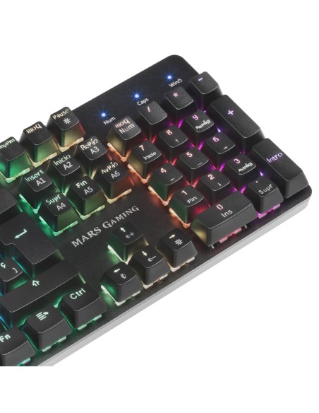 Mars Gaming MK5 Mecánico Negro RGB