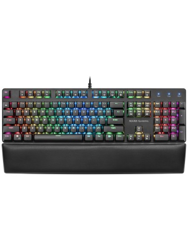Mars Gaming MK5 teclado USB QWERTY Inglés de EE. UU. Negro