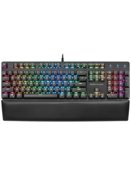 Mars Gaming MK5 teclado USB QWERTY Inglés de EE. UU. Negro