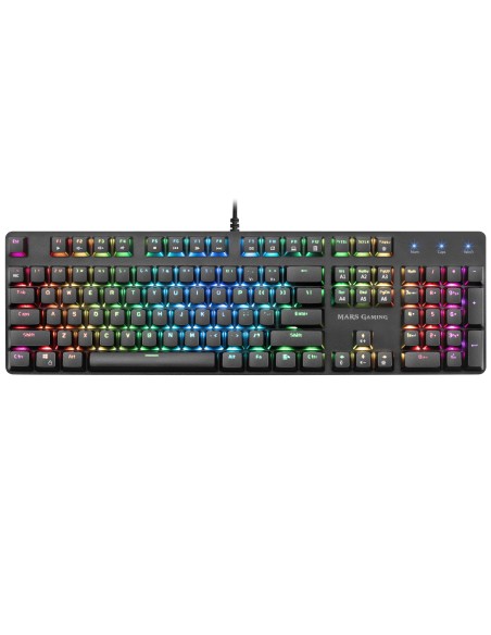 Mars Gaming MK5 teclado USB QWERTY Inglés de EE. UU. Negro