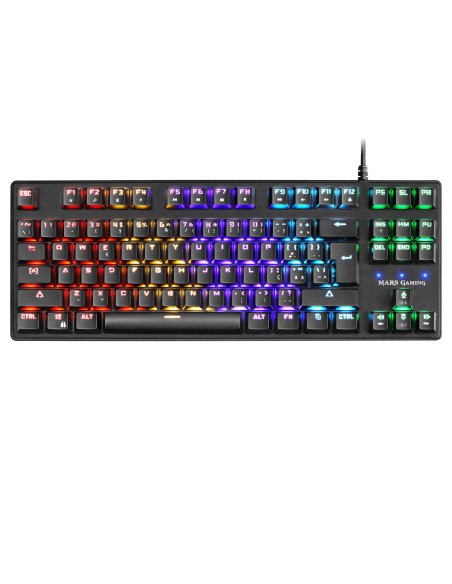 Mars Gaming MKXTKL Mecánico Portugués Negro RGB
