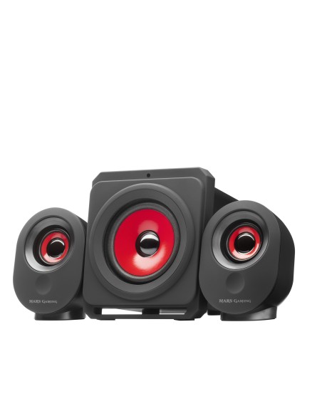 Mars Gaming MSX sistema de audio para el hogar 35 W Negro, Rojo