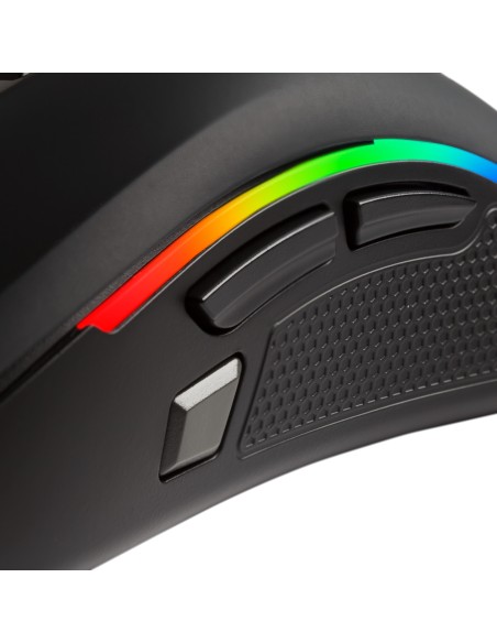 Mars Gaming MM318 ratón mano derecha USB tipo A Óptico 24000 DPI