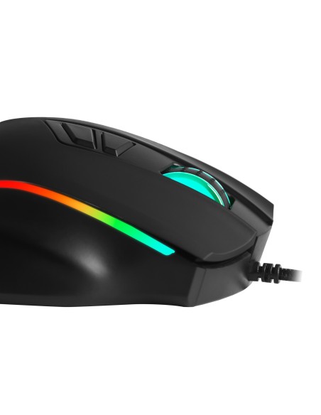 Mars Gaming MM318 ratón mano derecha USB tipo A Óptico 24000 DPI