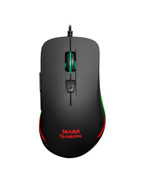 Mars Gaming MM118 9800DPI Negro RGB