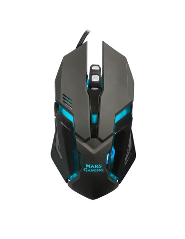Mars Gaming MRM0 4000DPI Negro RGB