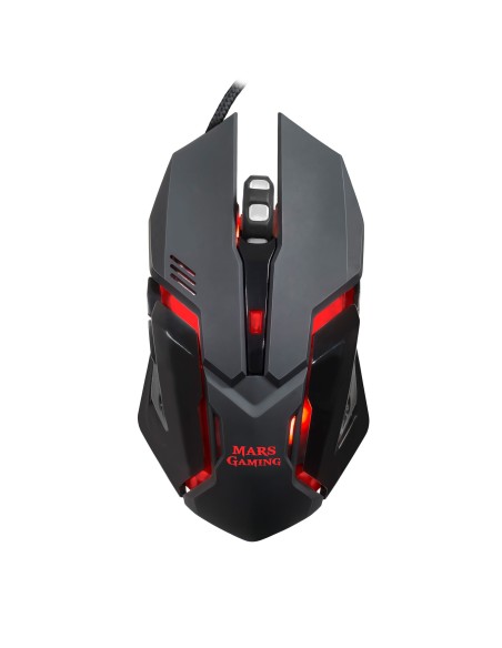 Mars Gaming MRM0 4000DPI Negro RGB