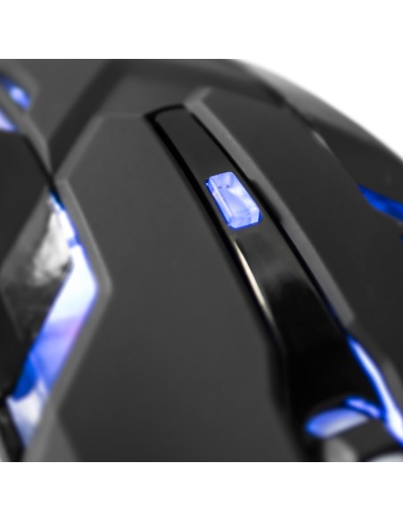 Mars Gaming MRM0 4000DPI Negro RGB