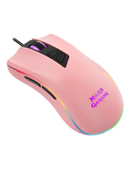 Mars Gaming MM218 ratón mano derecha USB tipo A Óptico 10000 DPI