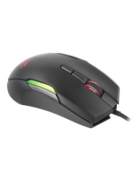 Mars Gaming MMX ratón mano derecha USB tipo A Óptico 12400 DPI