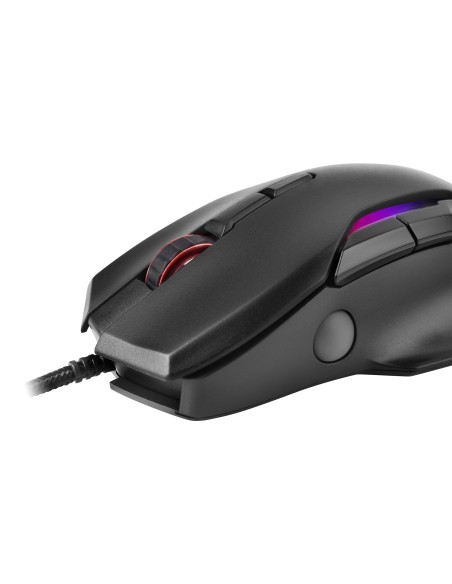 Mars Gaming MMX ratón mano derecha USB tipo A Óptico 12400 DPI