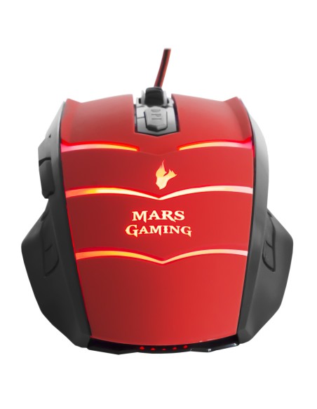 Mars Gaming MMVU1 ratón USB Óptico 5000 DPI