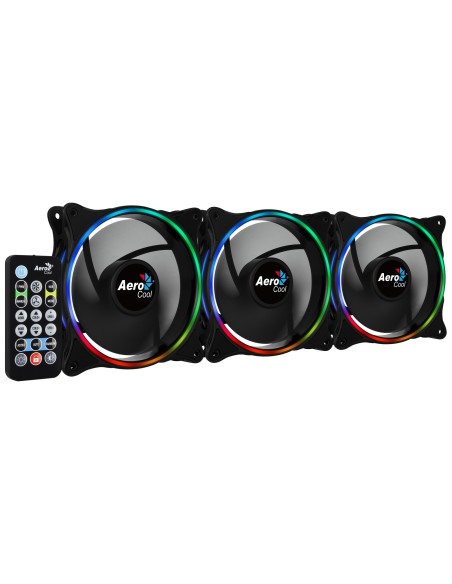 Aerocool Eclipse 12 Pro Carcasa del ordenador Ventilador 12 cm Negro