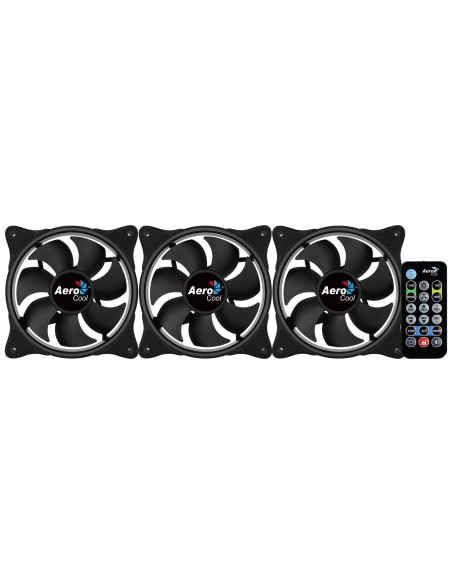Aerocool Eclipse 12 Pro Carcasa del ordenador Ventilador 12 cm Negro