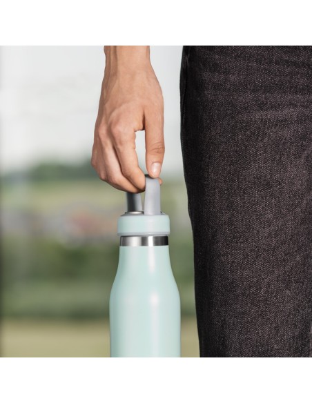 Hama Xavax | Botella isotérmica de 500mL (Perfecta para mantener bebidas calientes y frÍ­as, A prueba de fugas, Con compartiment