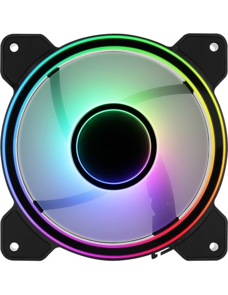 Ventilador Aerocool Mirage 12 ARGB 12 cm Negro