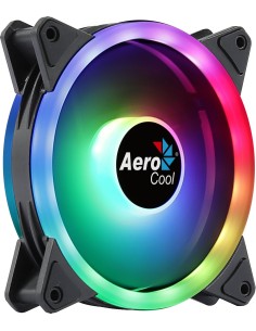 Ventilador Aerocool Duo 12 12 cm Negro