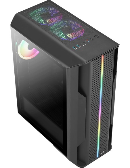 Aerocool Splinter Duo V1 ARGB ATX Negra