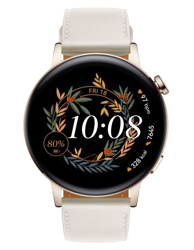 GT3 42MM (MILO-B19V) CLASSIC WHITE