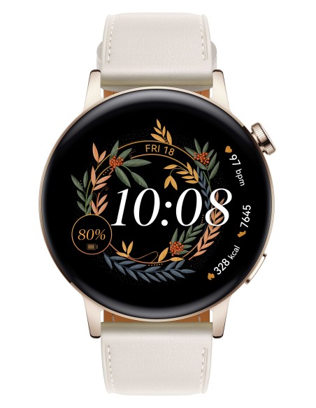 GT3 42MM (MILO-B19V) CLASSIC WHITE