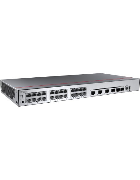 Huawei CloudEngine S5735-L24P4XE-A-V2 Gestionado L3 Gigabit Ethernet (10 100 1000) EnergÍ­a sobre Ethernet (PoE) 1U Negro, Plata