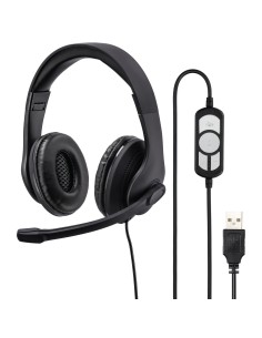 Auricular USB HS-USB300 Negro