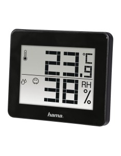 Hama Termómetro e Higrómetro Digital (Control de humedad y temperatura de interiores, Almacenamiento de datos)