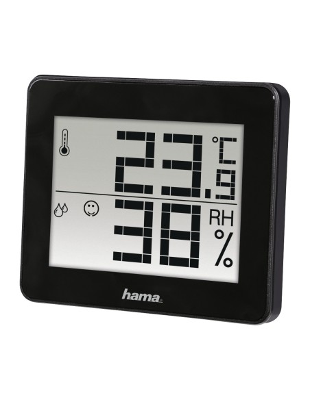 Hama Termómetro e Higrómetro Digital (Control de humedad y temperatura de interiores, Almacenamiento de datos)
