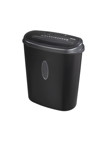 Hama | Destructora de papel, CD y tarjetas de plástico, 21 litros, color negro