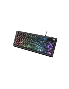 Mars Gaming MKAXES Membrana Negro RGB