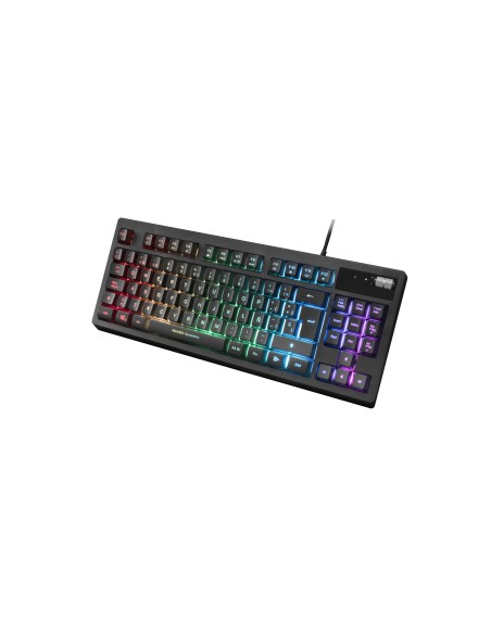 Mars Gaming MKAXES Membrana Negro RGB