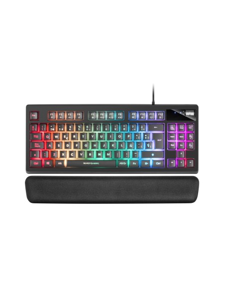 Mars Gaming MKAXES Membrana Negro RGB