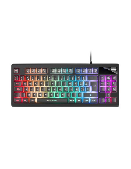 Mars Gaming MKAXES Membrana Negro RGB