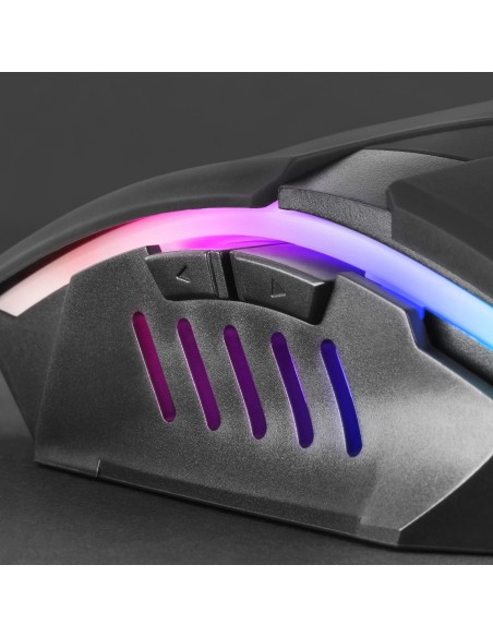 Mars Gaming MM116 ratón Ambidextro USB tipo A Óptico 3200 DPI