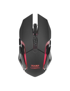 Mars Gaming MMW Inalámbrico 3200DPI Negro RGB