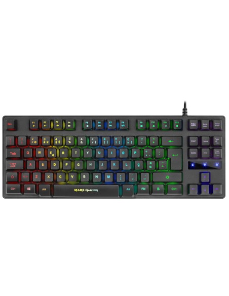 Mars Gaming MKTKL Mecánico Portugués Negro RGB