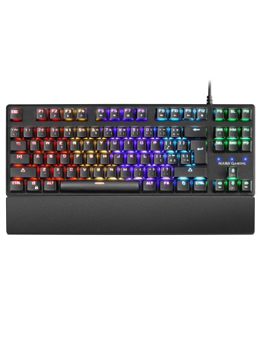 Mars Gaming MKXTKL Mecánico Portugués Negro RGB