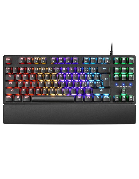 Mars Gaming MKXTKL Mecánico Portugués Negro RGB