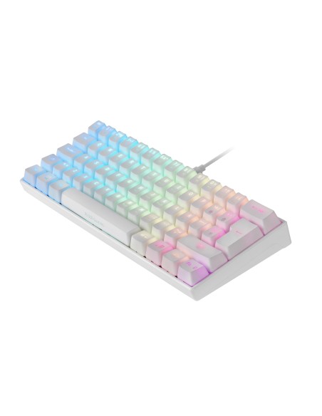 Mars Gaming MKMINIWBES Mecánico Blanco RGB
